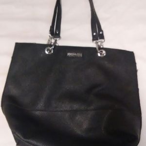 Kenneth Cole Reaction Black Strag Bag